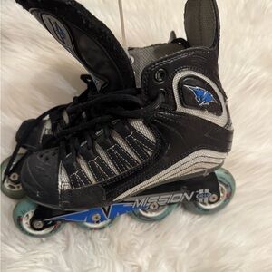 Kids Roller Shoes - Black and Gray